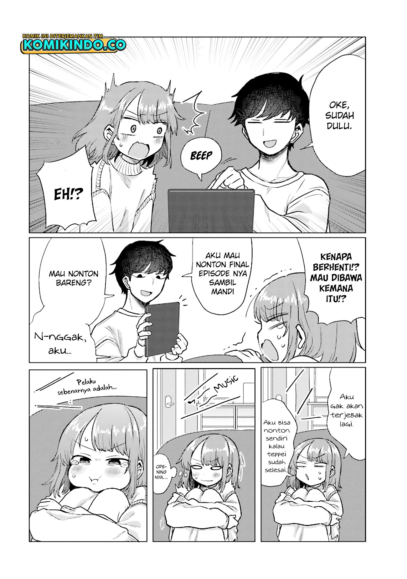 Girlfriend Who Absolutely Doesn’t Want to Take a Bath VS Boyfriend Who Absolutely Wants Her to Take a Bath Chapter 36 - halaman 3
