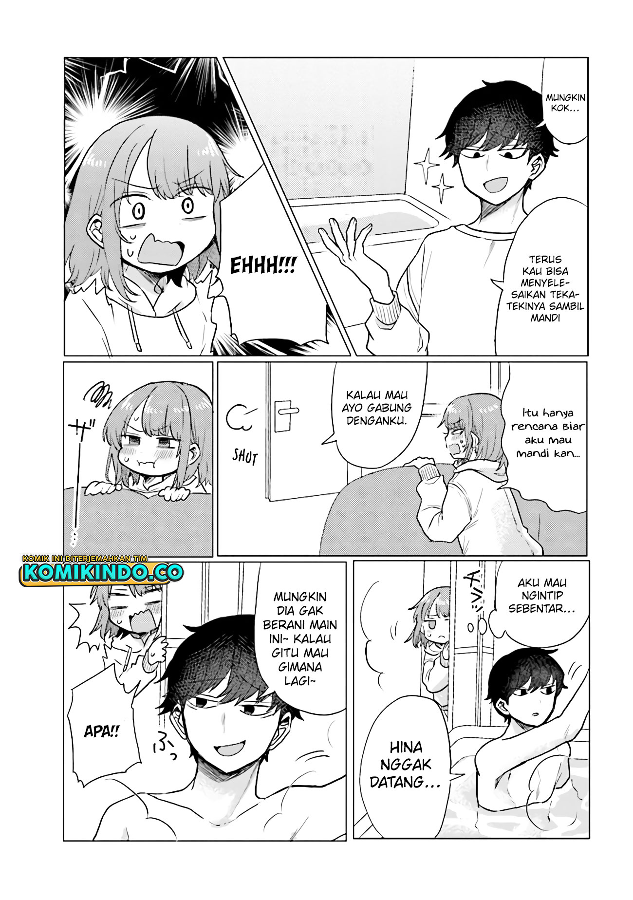Girlfriend Who Absolutely Doesn’t Want to Take a Bath VS Boyfriend Who Absolutely Wants Her to Take a Bath Chapter 37 - halaman 4