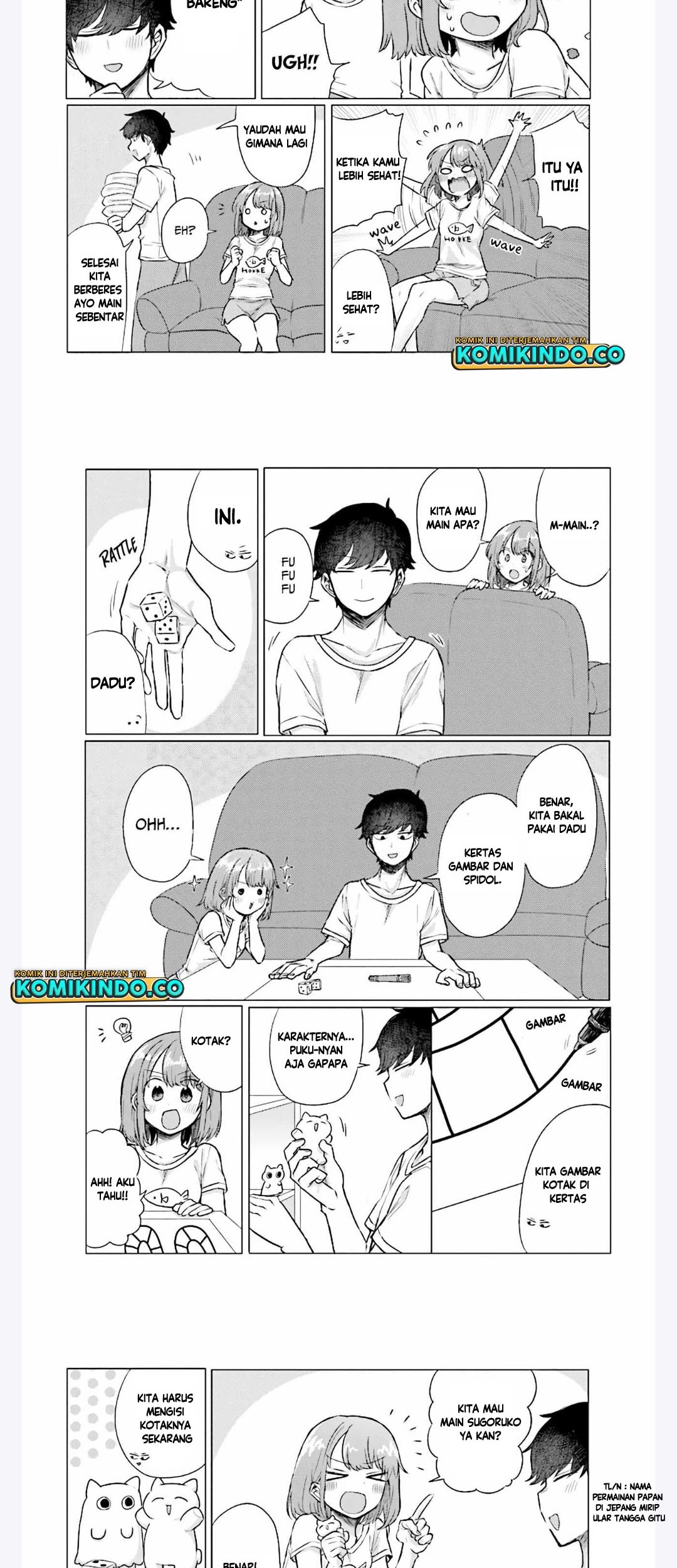 Girlfriend Who Absolutely Doesn’t Want to Take a Bath VS Boyfriend Who Absolutely Wants Her to Take a Bath Chapter 39 - halaman 3