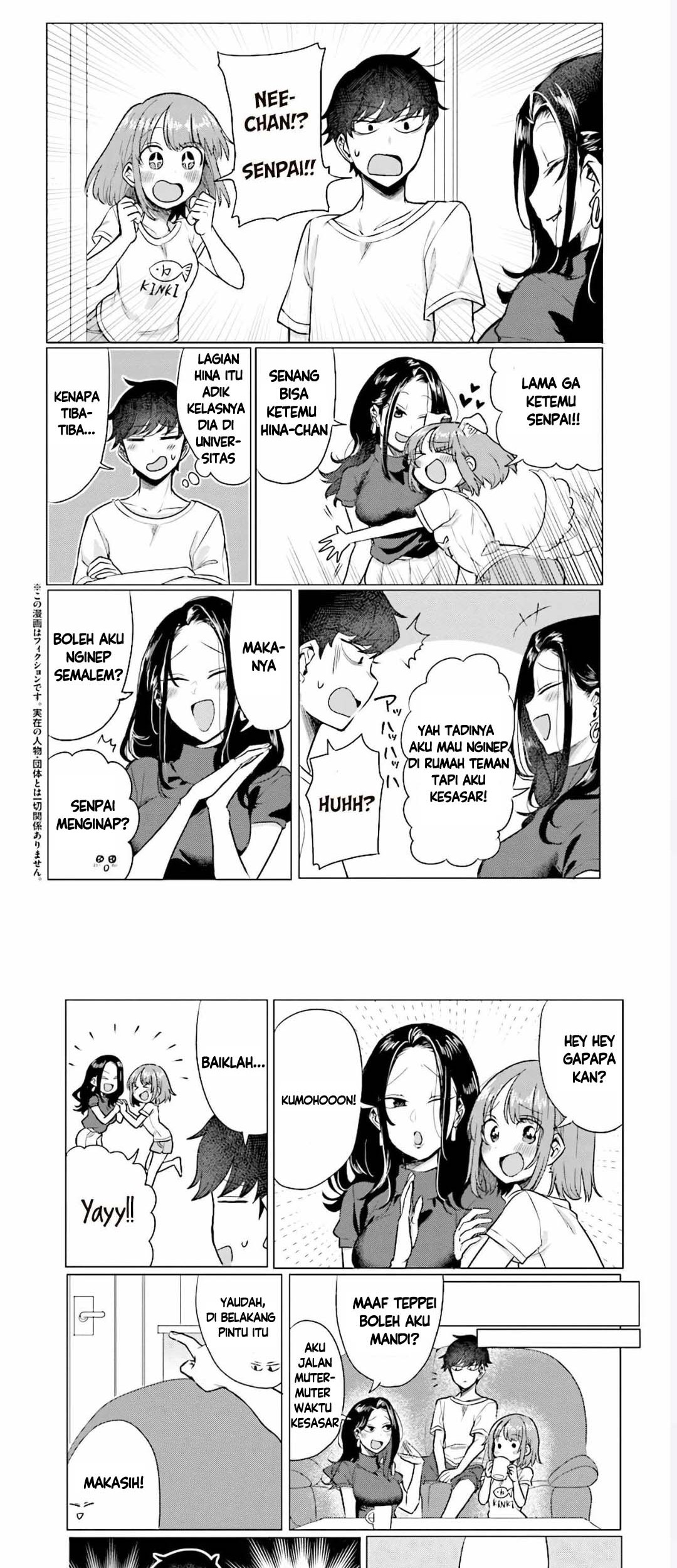 Girlfriend Who Absolutely Doesn’t Want to Take a Bath VS Boyfriend Who Absolutely Wants Her to Take a Bath Chapter 40 - halaman 3