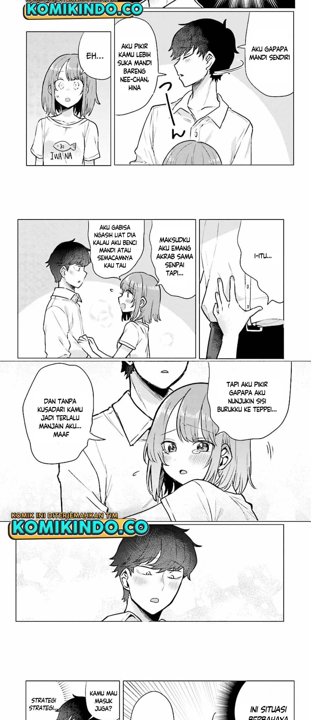Girlfriend Who Absolutely Doesn’t Want to Take a Bath VS Boyfriend Who Absolutely Wants Her to Take a Bath Chapter 42 - halaman 3