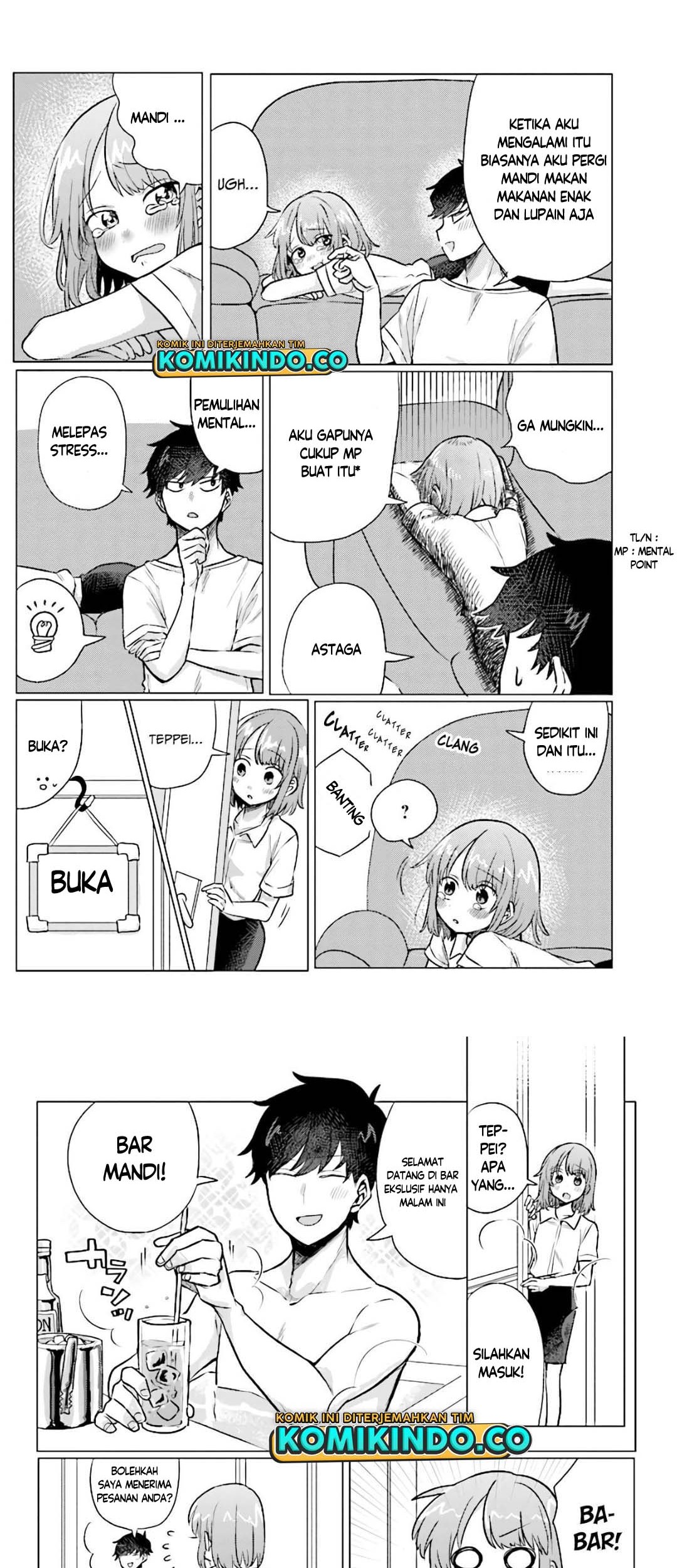 Girlfriend Who Absolutely Doesn’t Want to Take a Bath VS Boyfriend Who Absolutely Wants Her to Take a Bath Chapter 43 - halaman 2