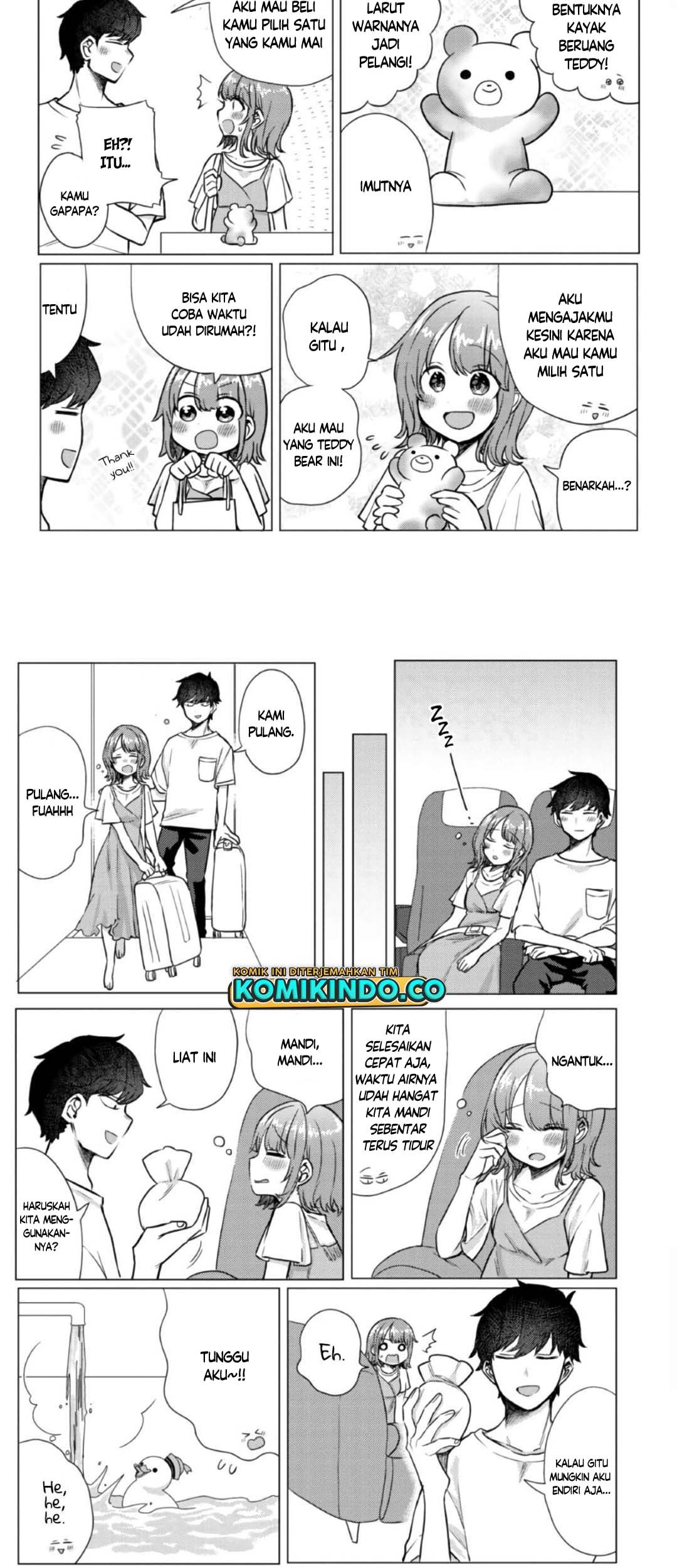 Girlfriend Who Absolutely Doesn’t Want to Take a Bath VS Boyfriend Who Absolutely Wants Her to Take a Bath Chapter 45 - halaman 3