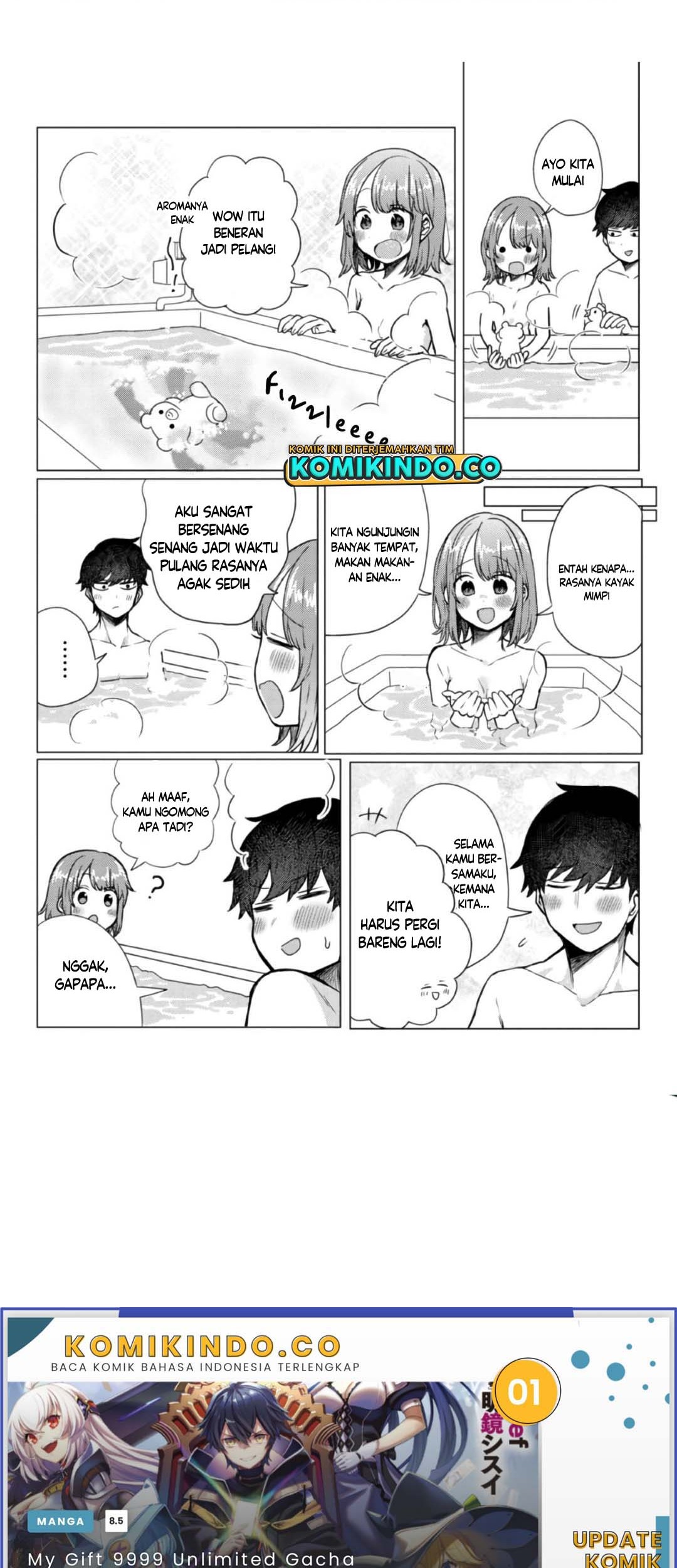 Girlfriend Who Absolutely Doesn’t Want to Take a Bath VS Boyfriend Who Absolutely Wants Her to Take a Bath Chapter 45 - halaman 4