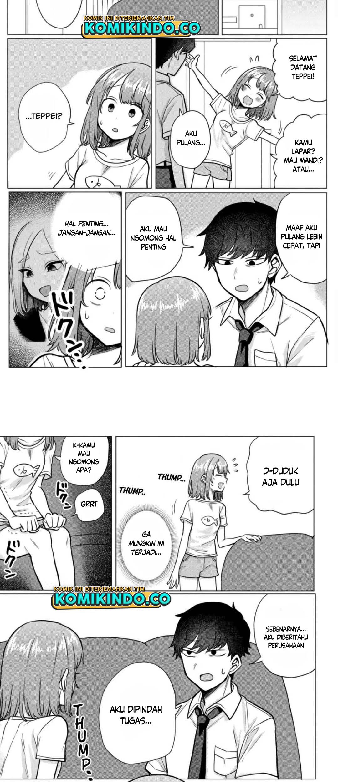 Girlfriend Who Absolutely Doesn’t Want to Take a Bath VS Boyfriend Who Absolutely Wants Her to Take a Bath Chapter 47 - halaman 3