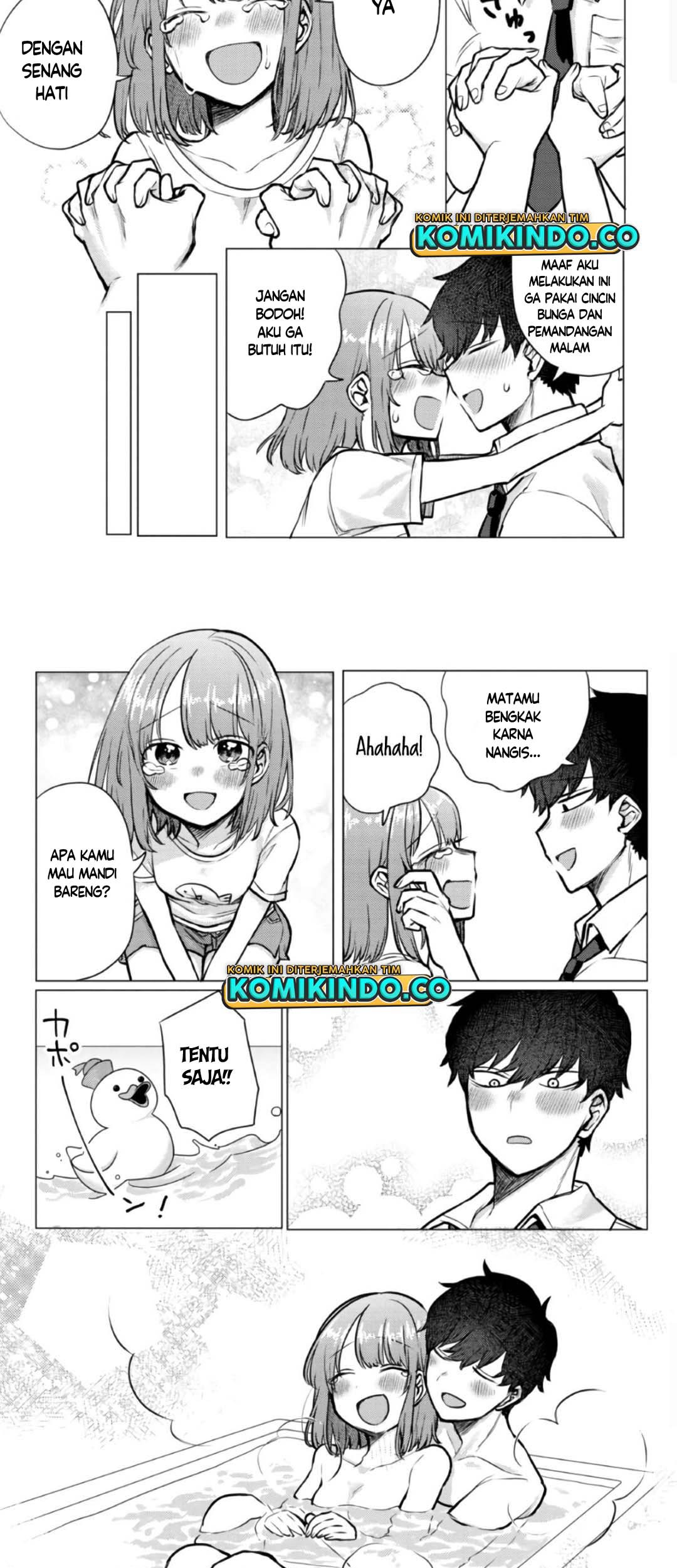 Girlfriend Who Absolutely Doesn’t Want to Take a Bath VS Boyfriend Who Absolutely Wants Her to Take a Bath Chapter 48 - halaman 5