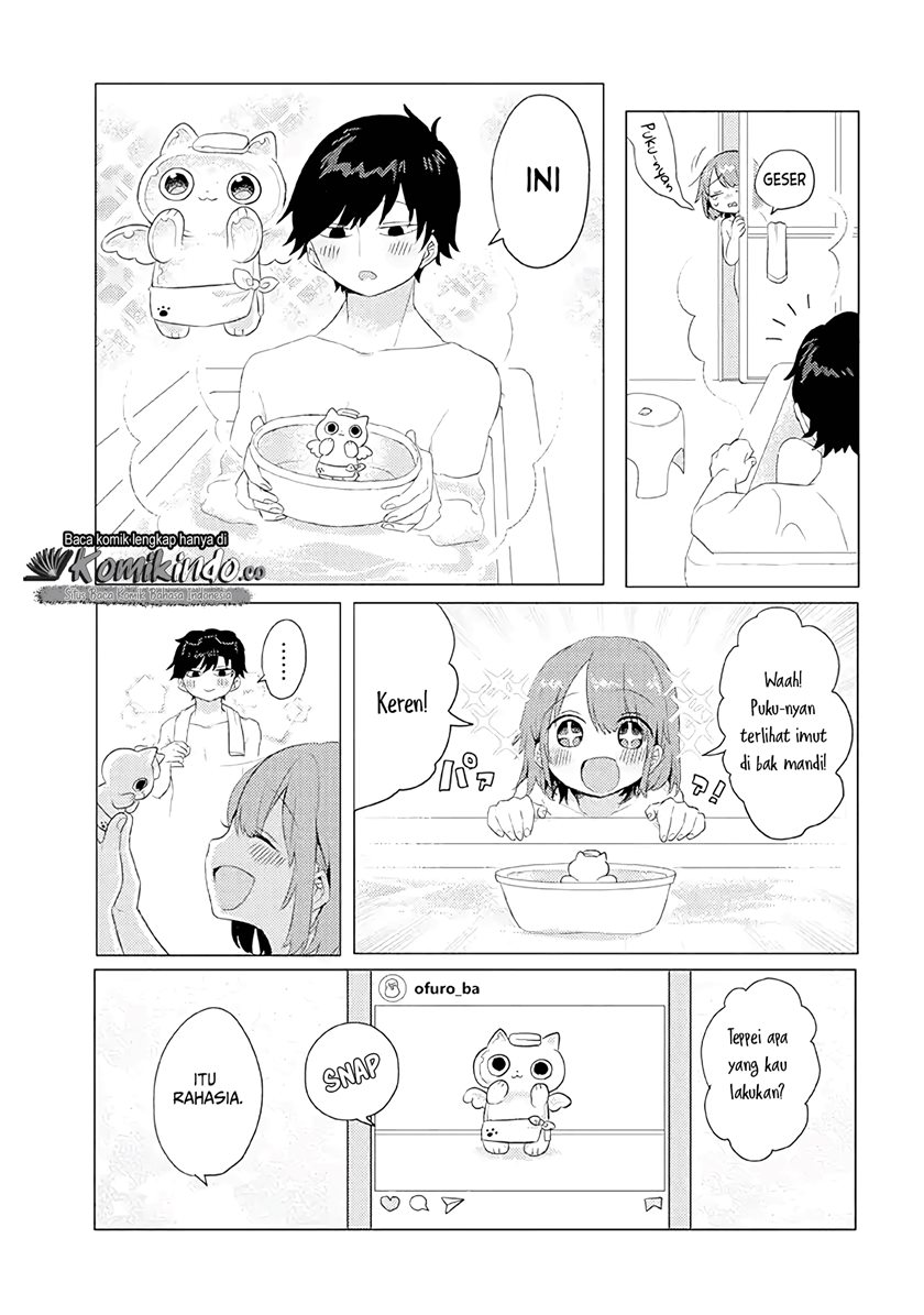 Girlfriend Who Absolutely Doesn’t Want to Take a Bath VS Boyfriend Who Absolutely Wants Her to Take a Bath Chapter 5 - halaman 8