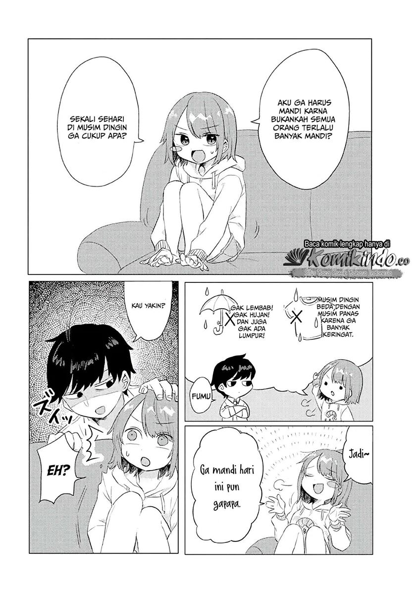 Girlfriend Who Absolutely Doesn’t Want to Take a Bath VS Boyfriend Who Absolutely Wants Her to Take a Bath Chapter 7 - halaman 3