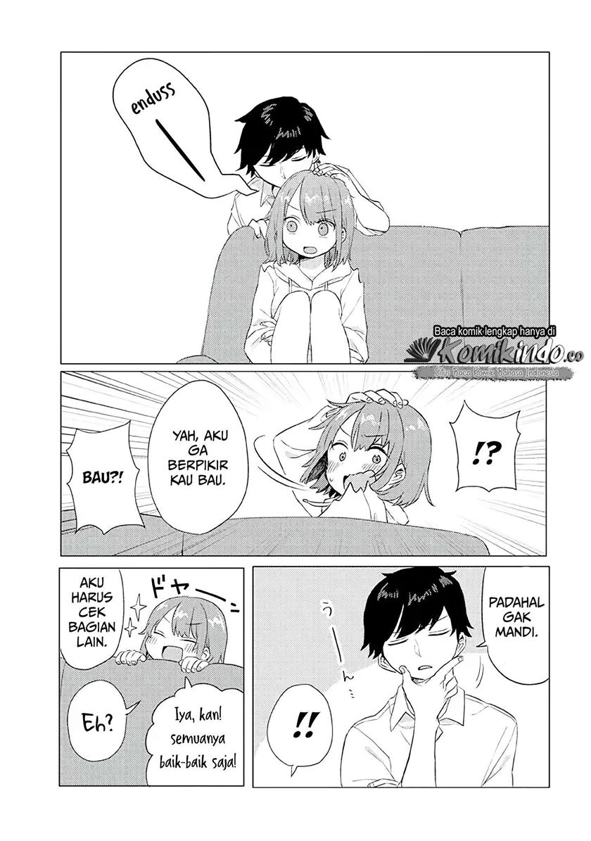 Girlfriend Who Absolutely Doesn’t Want to Take a Bath VS Boyfriend Who Absolutely Wants Her to Take a Bath Chapter 7 - halaman 4
