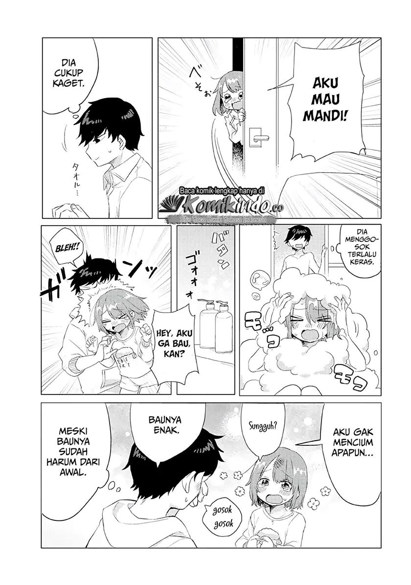 Girlfriend Who Absolutely Doesn’t Want to Take a Bath VS Boyfriend Who Absolutely Wants Her to Take a Bath Chapter 7 - halaman 6
