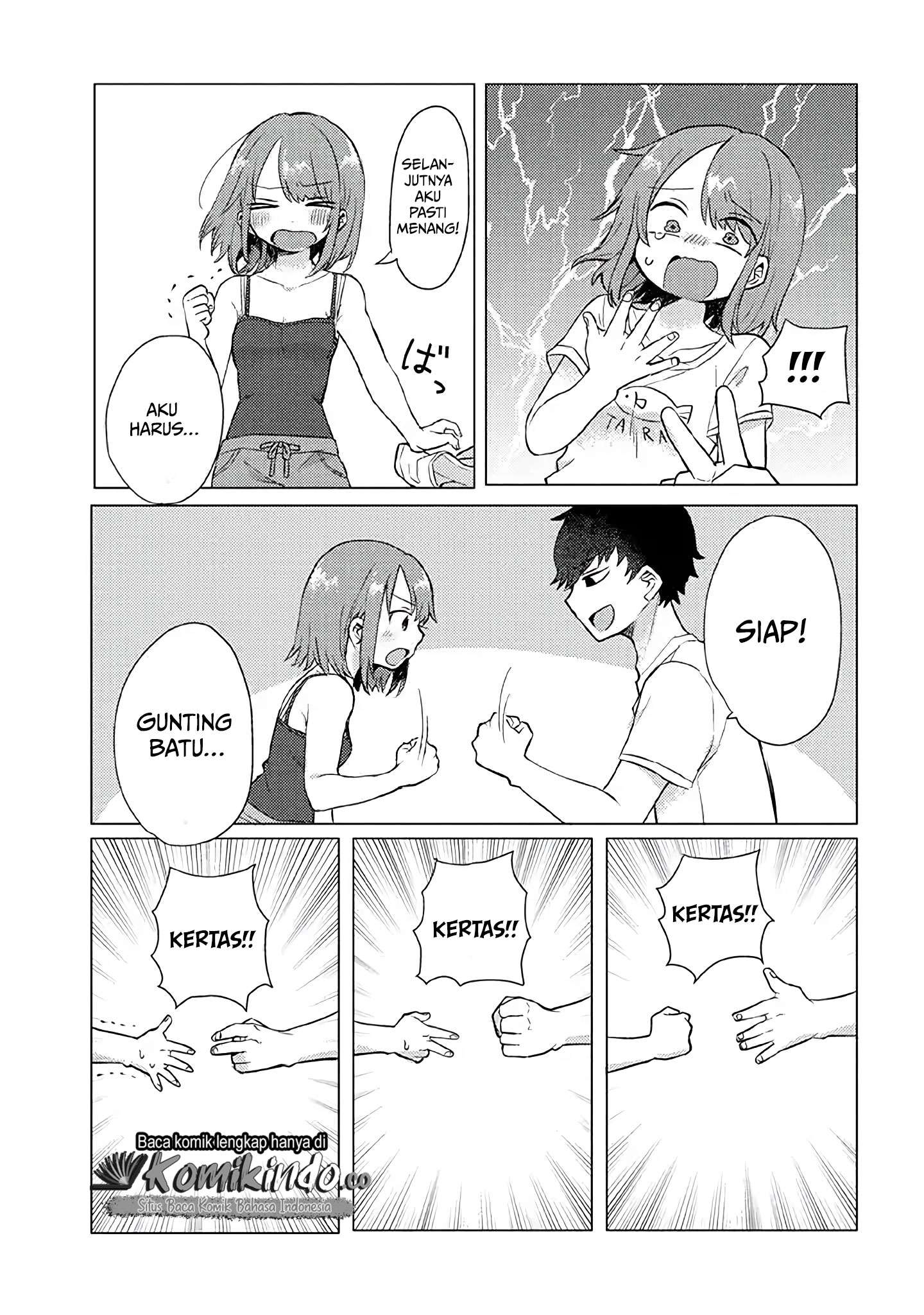 Girlfriend Who Absolutely Doesn’t Want to Take a Bath VS Boyfriend Who Absolutely Wants Her to Take a Bath Chapter 9 - halaman 6