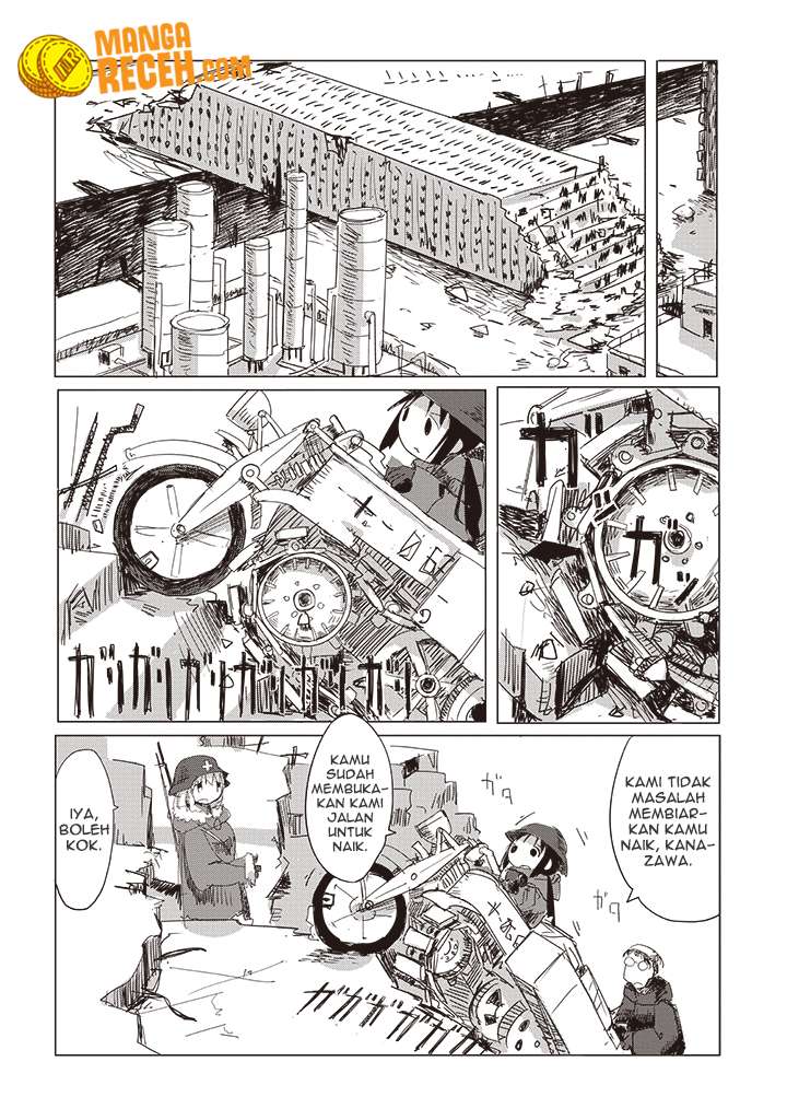 Girls' Last Tour Chapter 6 - halaman 15