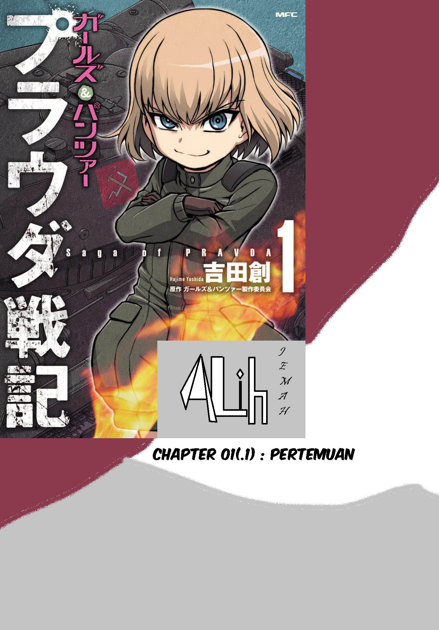 Girls & Panzer: Pravda Senki Chapter 1.1 - halaman 1