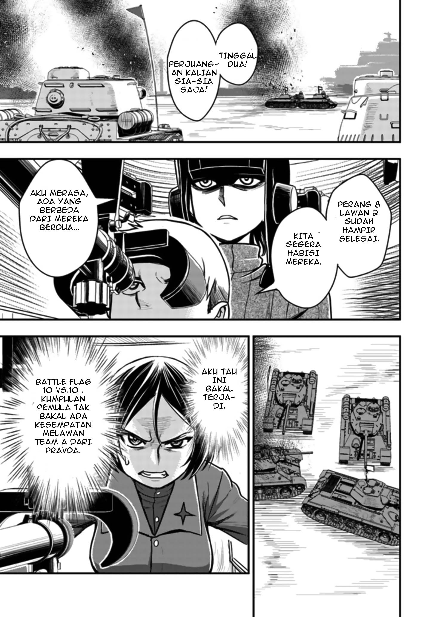Girls & Panzer: Pravda Senki Chapter 1.2 - halaman 7