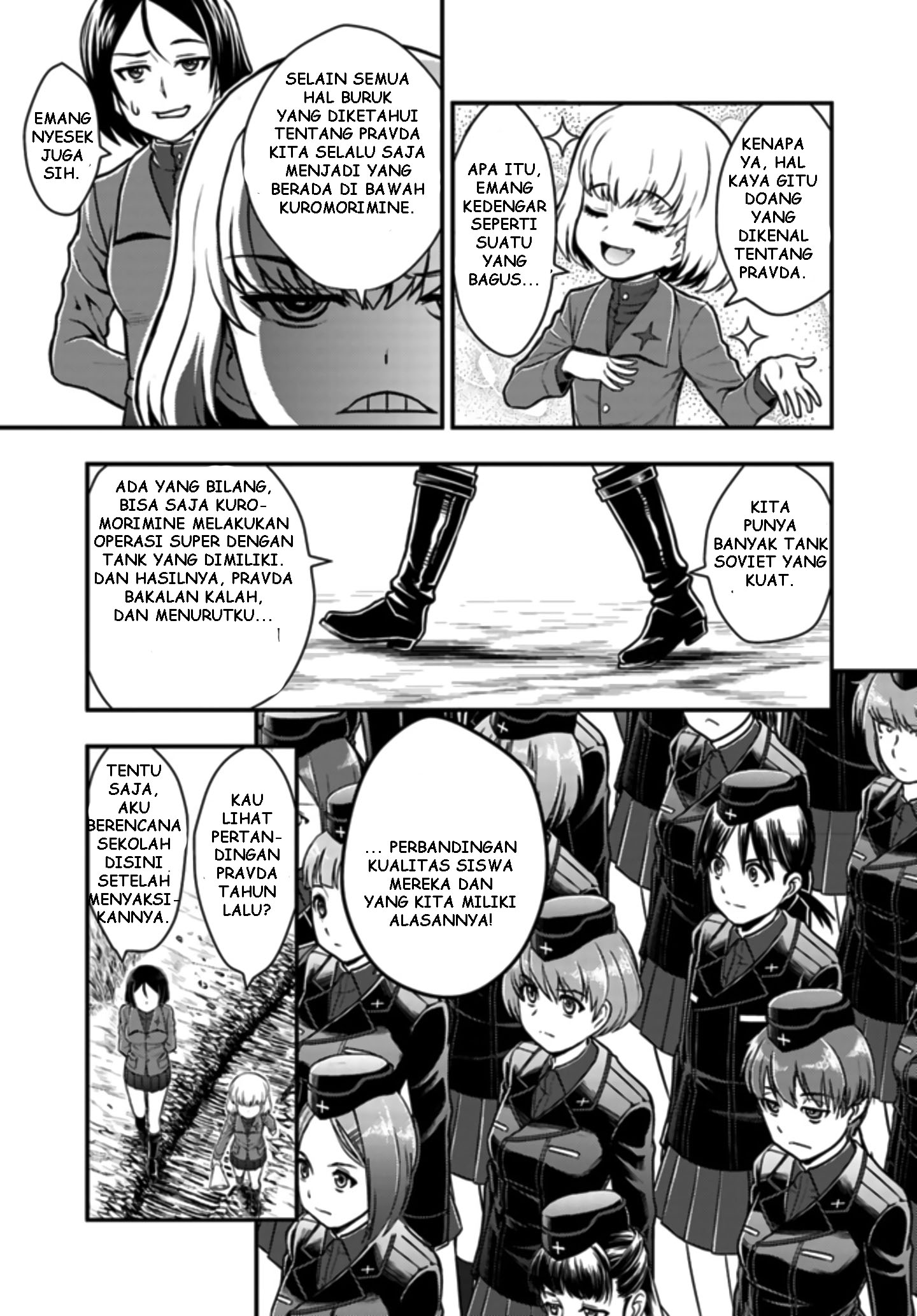 Girls & Panzer: Pravda Senki Chapter 2 - halaman 9