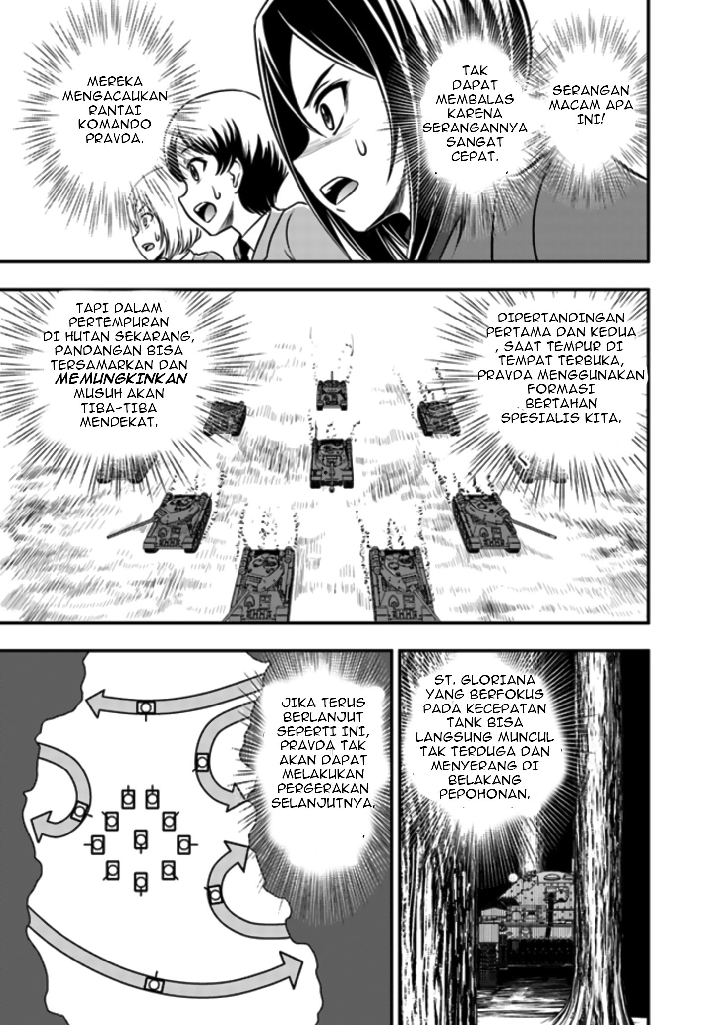 Girls & Panzer: Pravda Senki Chapter 4 - halaman 18