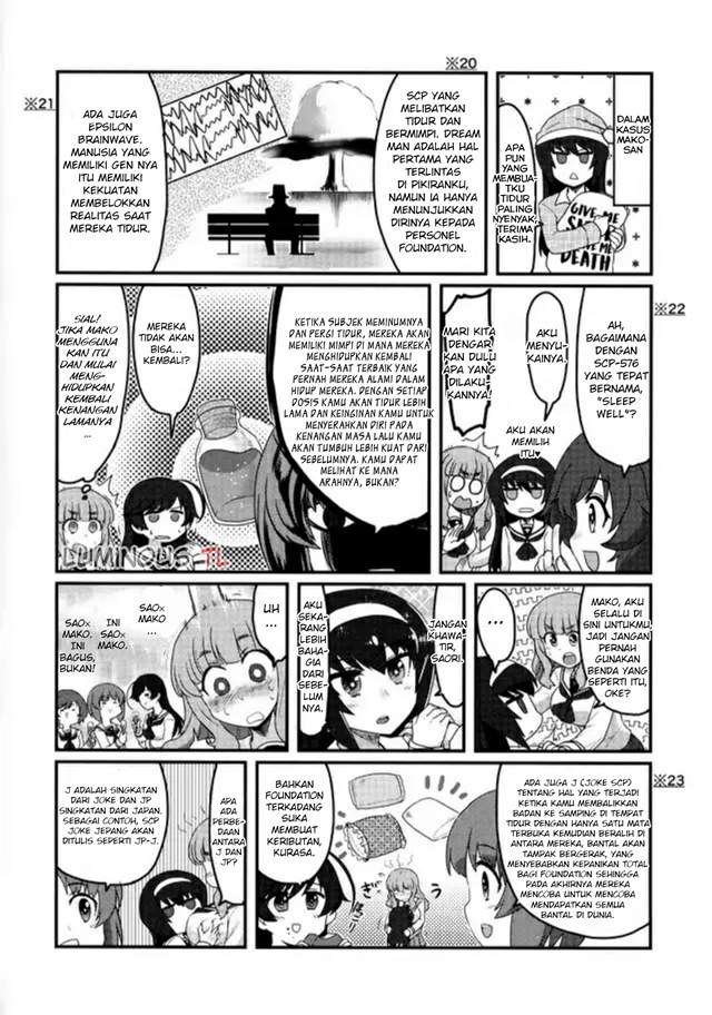 GIRLS und PANZER – GIRLS & SCP Chapter 0.1 - halaman 21