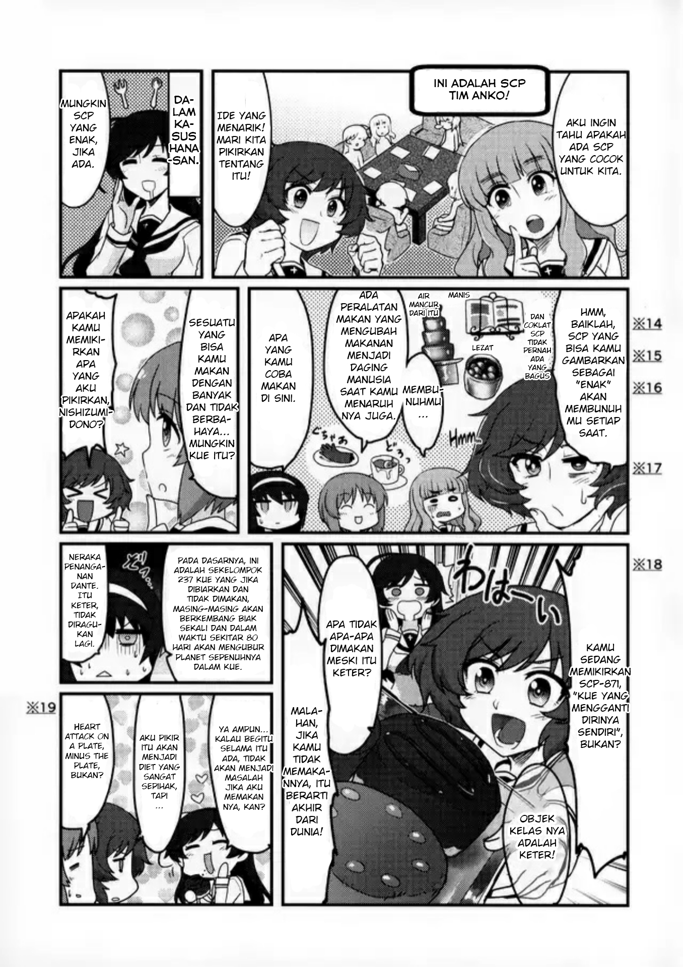 GIRLS und PANZER -  GIRLS & SCP (Doujinshi) Chapter 0 - halaman 20
