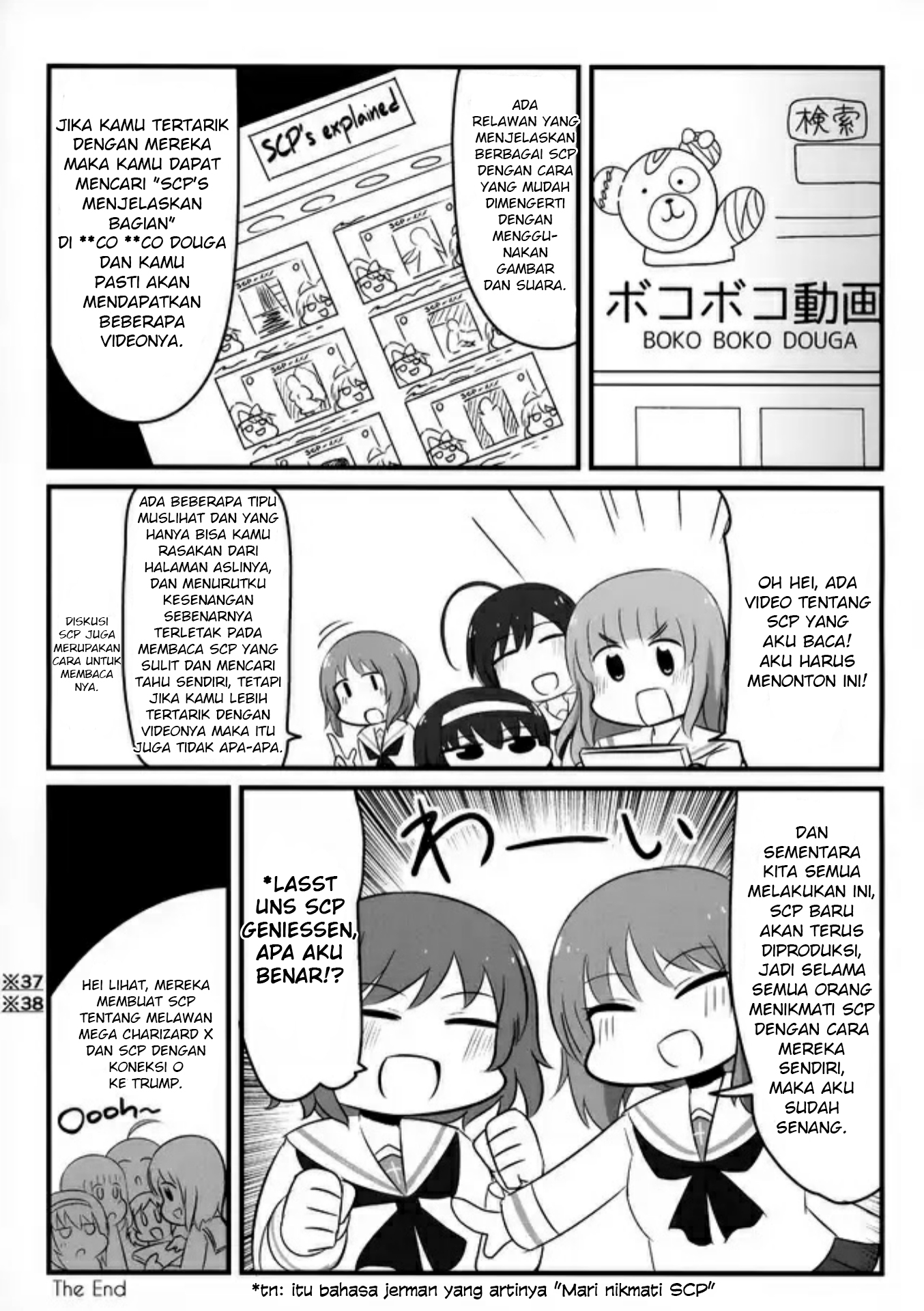 GIRLS und PANZER -  GIRLS & SCP (Doujinshi) Chapter 0 - halaman 30
