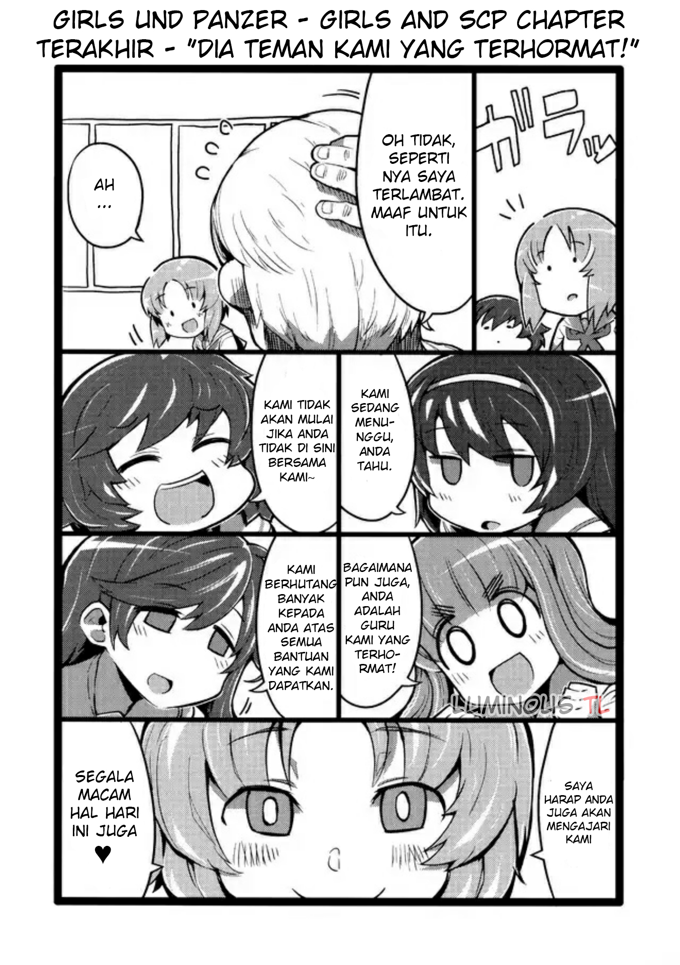 GIRLS und PANZER -  GIRLS & SCP (Doujinshi) Chapter 0 - halaman 31