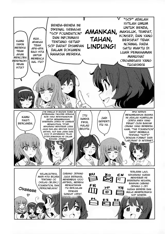 GIRLS und PANZER -  GIRLS & SCP (Doujinshi) Chapter 0 - halaman 6