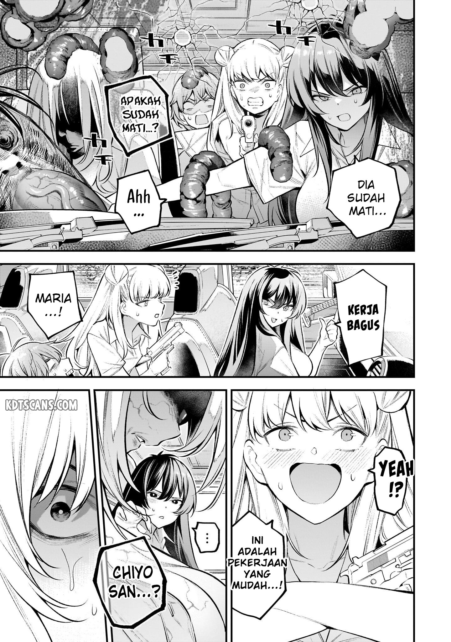 Girls Zombie Party Chapter 3 - halaman 12