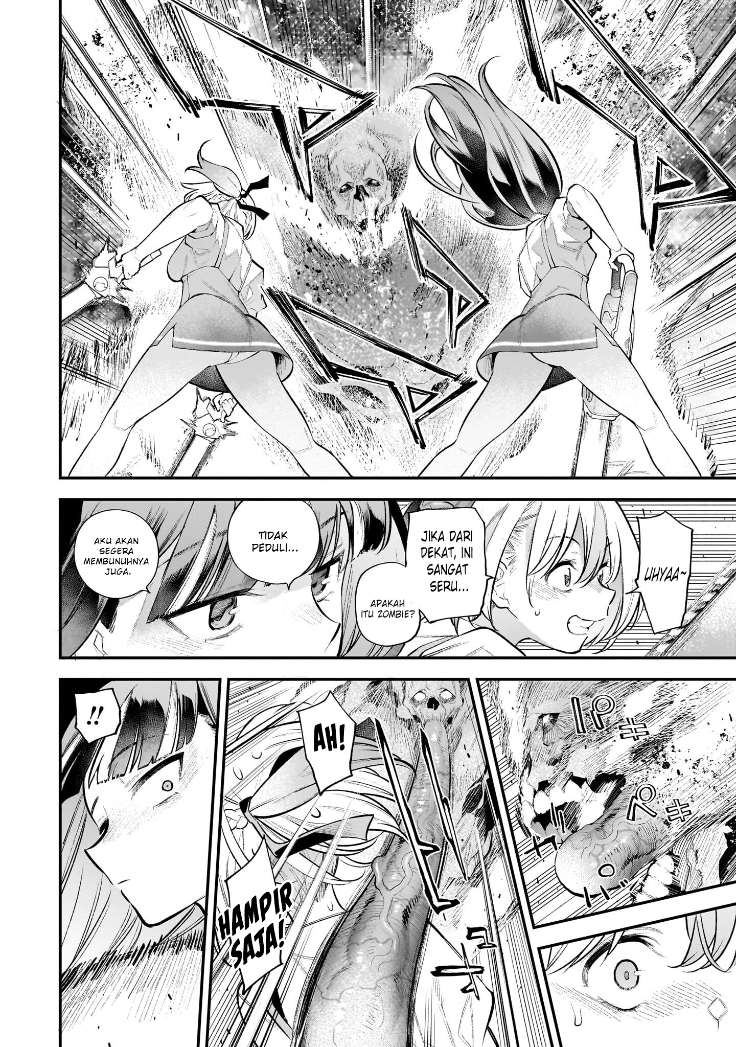 Girls Zombie Party Chapter 7 - halaman 8