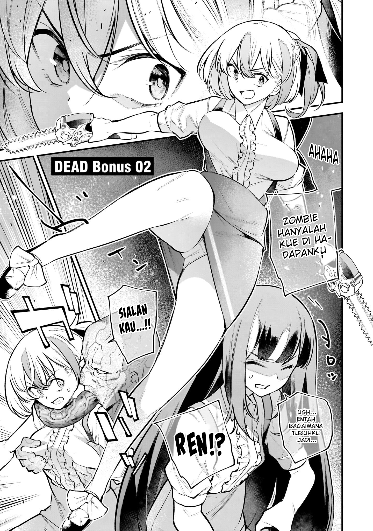Girls Zombie Party Chapter 9.5 - halaman 3