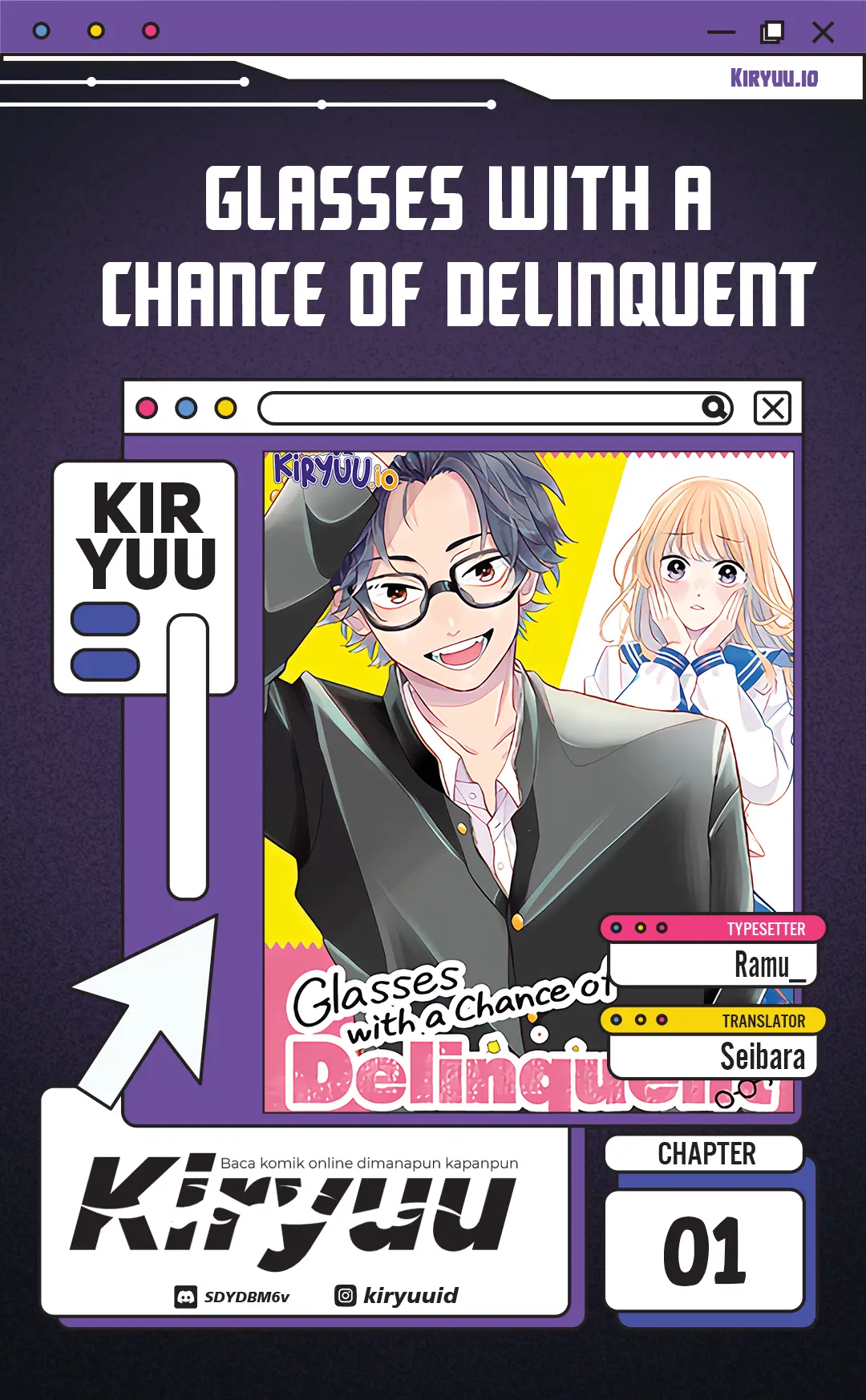 Glasses with a Chance of Delinquent Chapter 1 - halaman 1