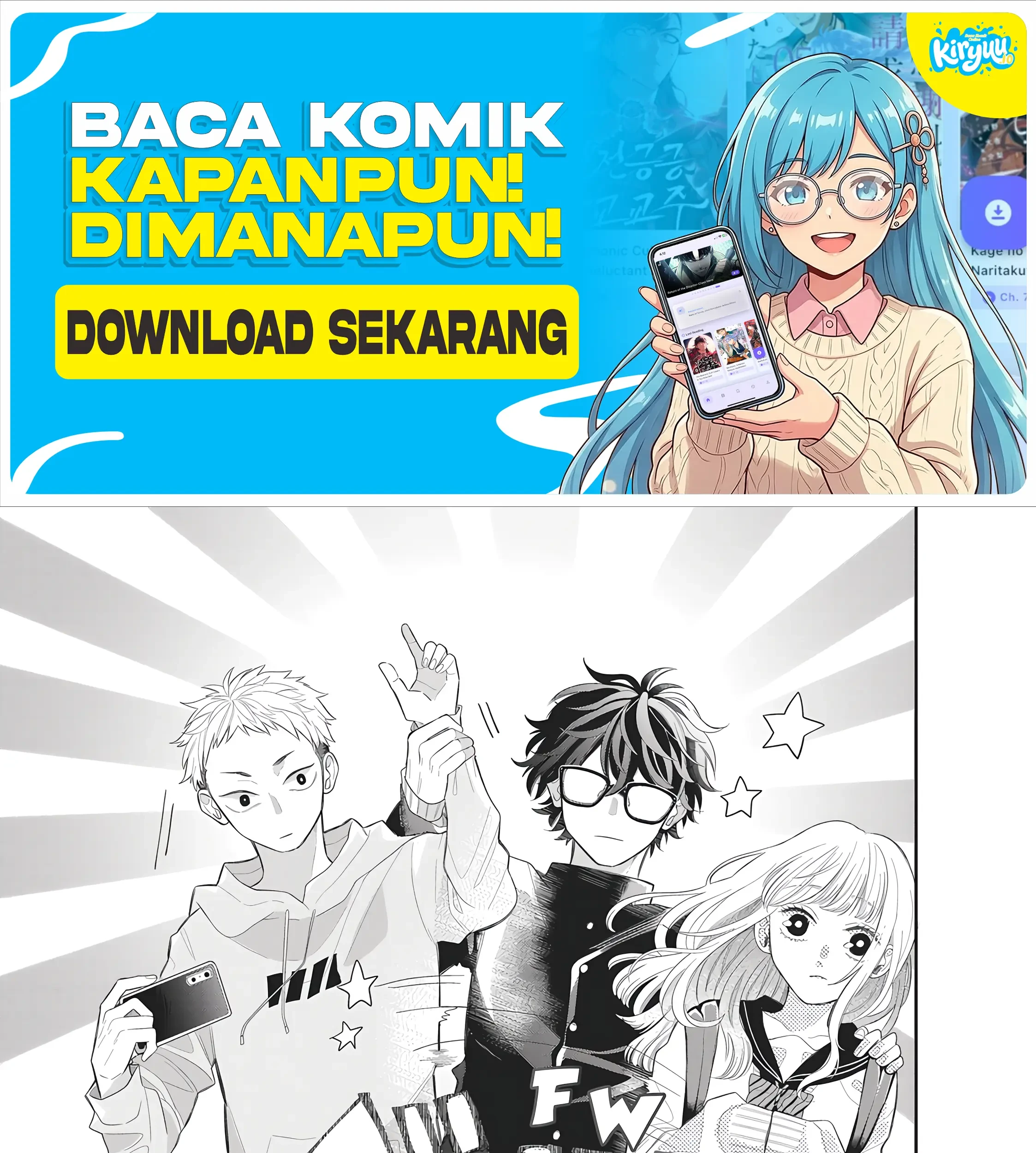 Glasses with a Chance of Delinquent Chapter 1 - halaman 22