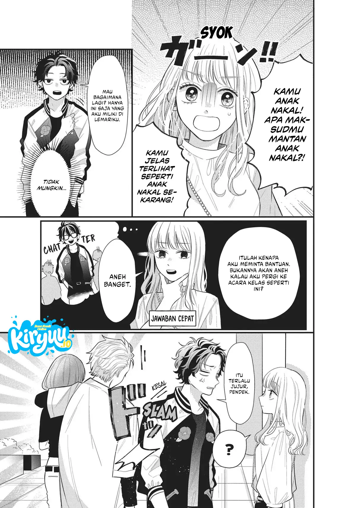 Glasses with a Chance of Delinquent Chapter 3 - halaman 6
