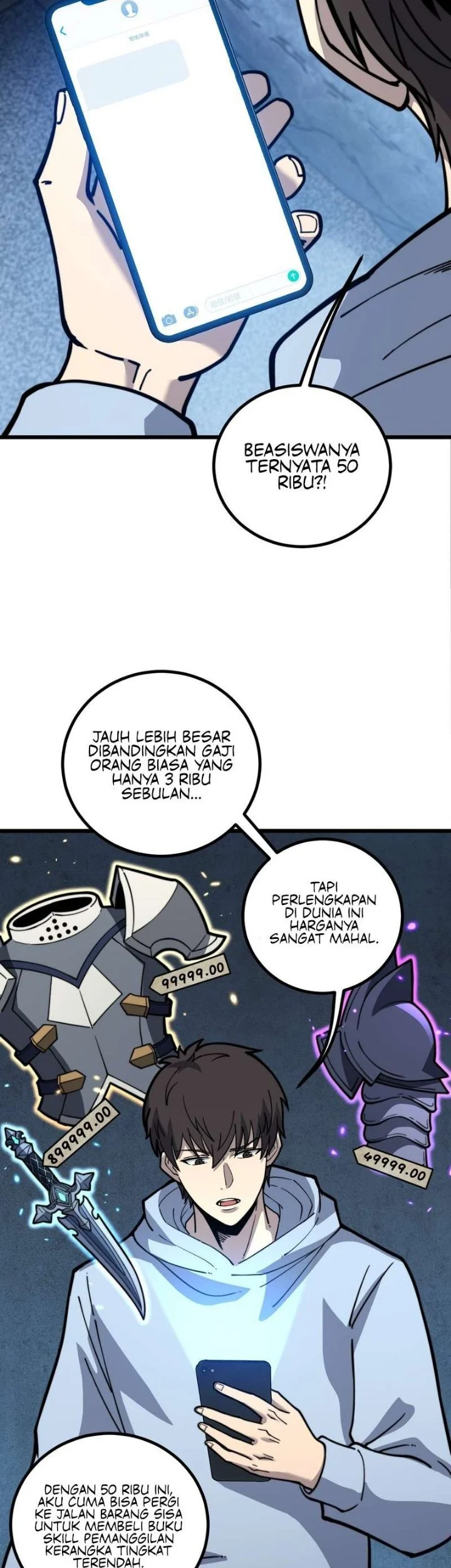 Global Awakening: The Synthesis Master Starts with an Undead Army Chapter 3 - halaman 43