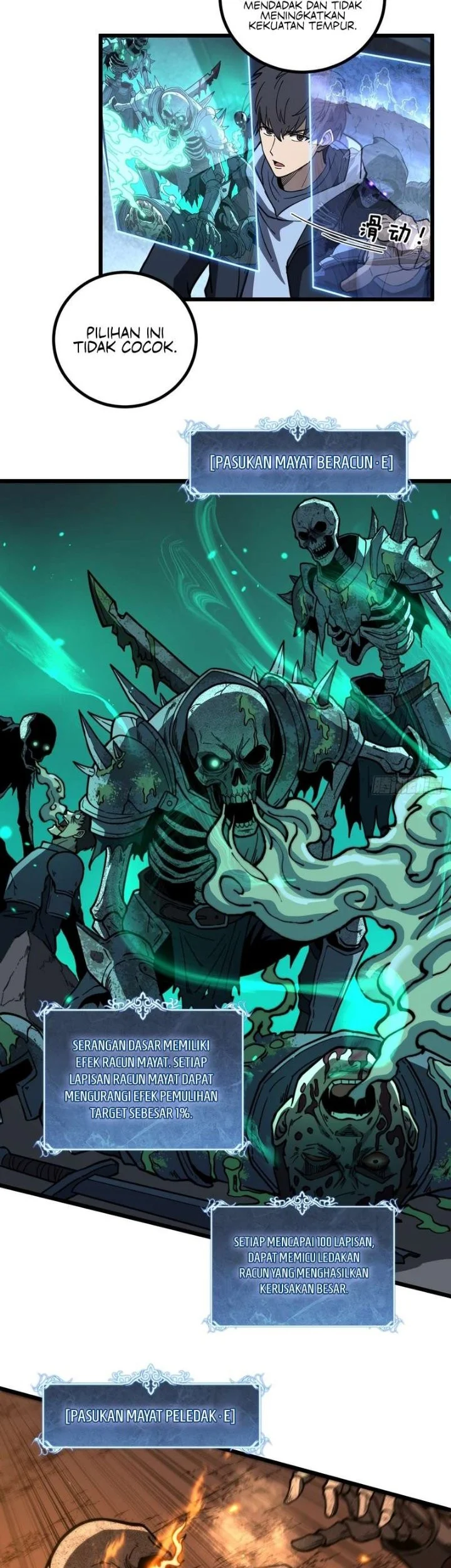 Global Awakening: The Synthesis Master Starts with an Undead Army Chapter 3 - halaman 63
