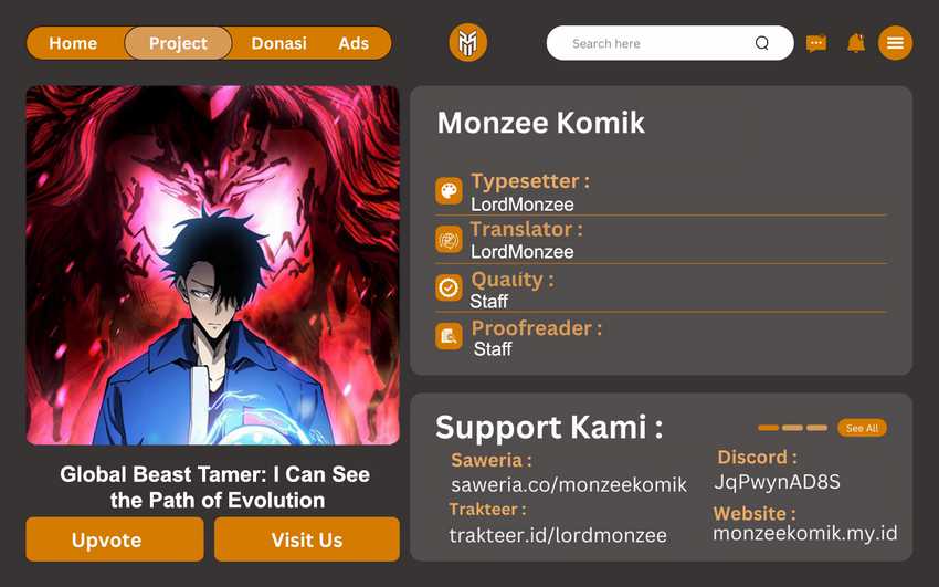 Global Beast Tamer: I Can See the Path of Evolution Chapter 11 - halaman 2