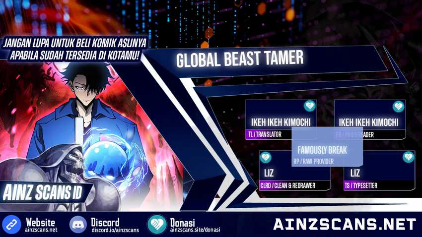 Global Beast Tamer: I Can See the Path of Evolution Chapter 13 - halaman 1