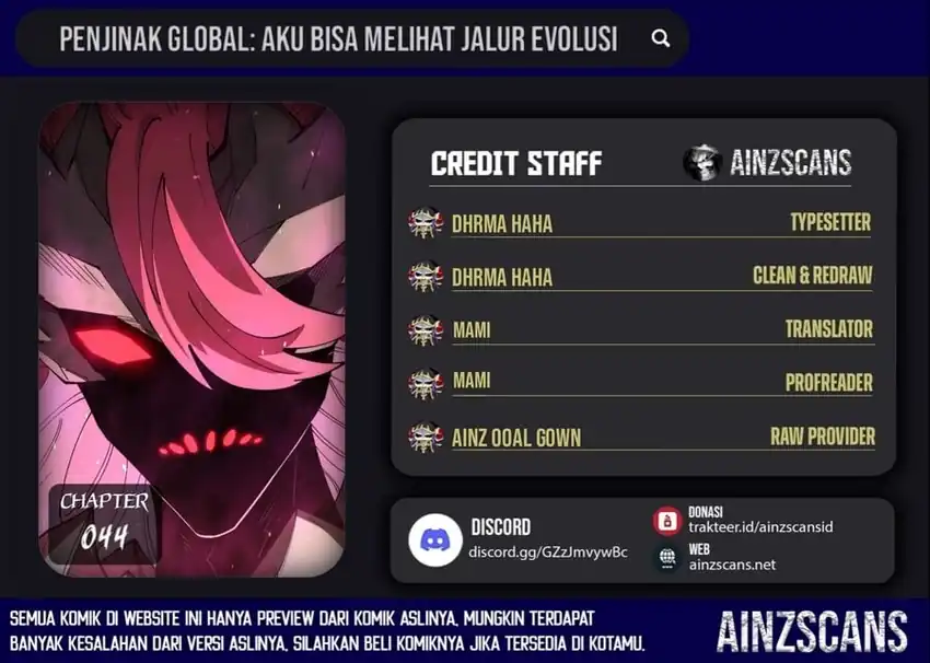 Global Beast Tamer: I Can See the Path of Evolution Chapter 44 - halaman 1