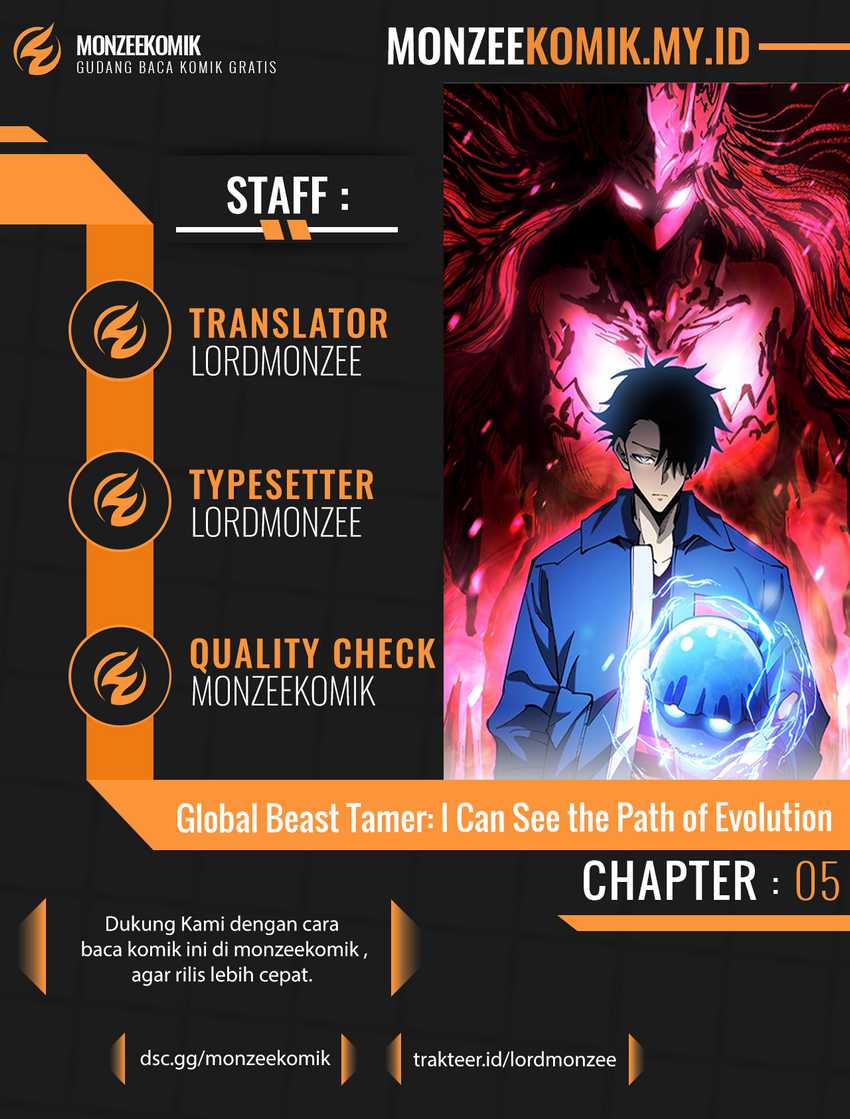 Global Beast Tamer: I Can See the Path of Evolution Chapter 5 - halaman 1