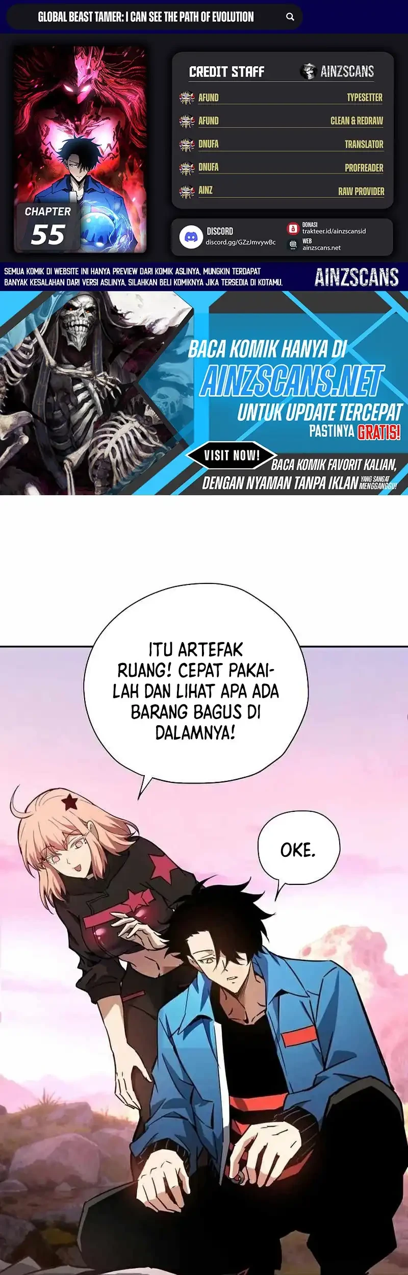 Global Beast Tamer: I Can See the Path of Evolution Chapter 55 - halaman 3