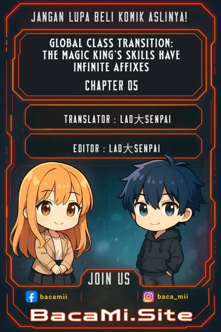 Global Class Transition: The Magic King's Skills Have Infinite Affixes Chapter 5 - halaman 1