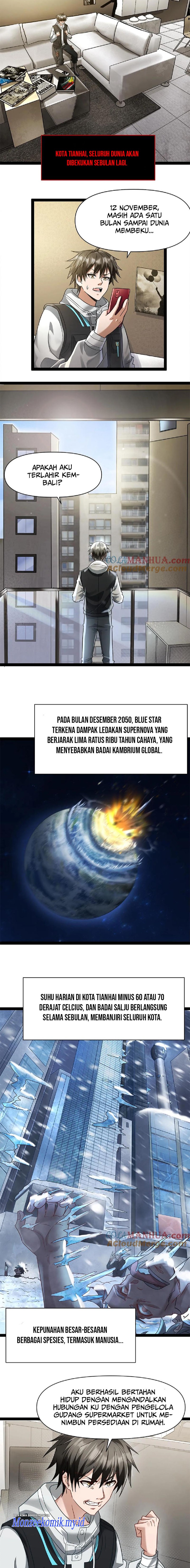 Global Freeze: I Created an Apocalypse Shelter Chapter 1 - halaman 4