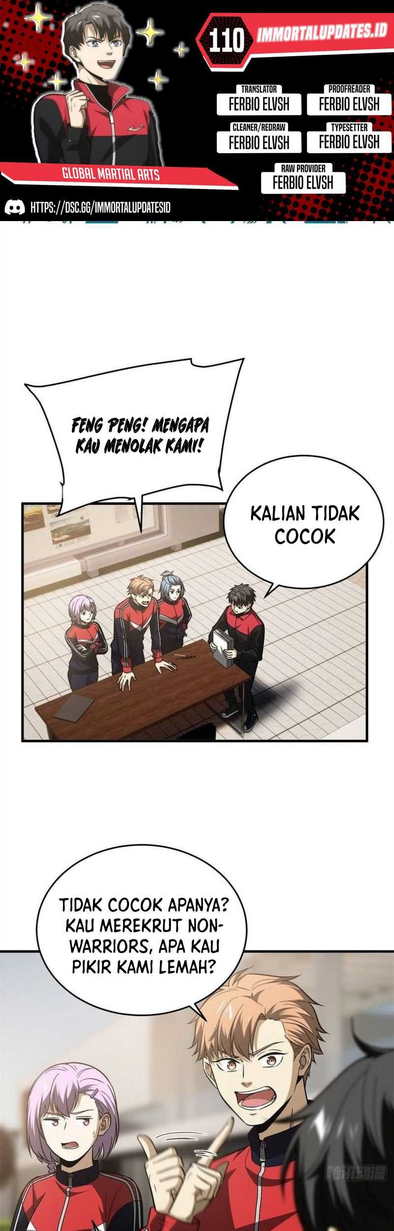 Global Gao Wu Chapter 110 - halaman 1