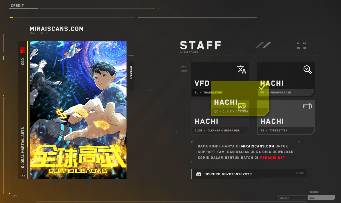 Global Gao Wu Chapter 90 - halaman 1