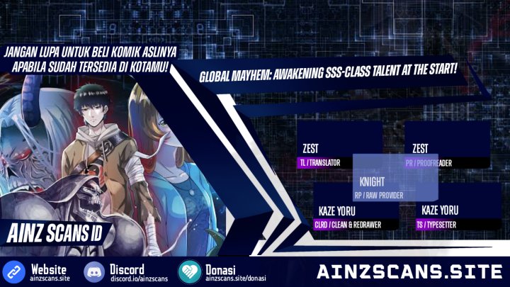 Global Mayhem: Awakening SSS-Class Talent at the Start! Chapter 36 - halaman 1