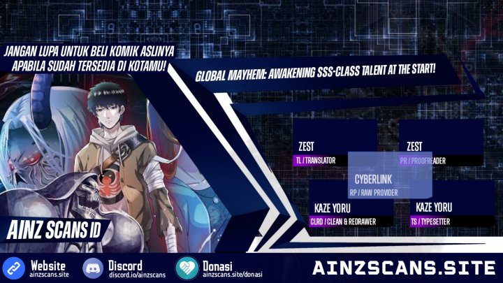 Global Mayhem: Awakening SSS-Class Talent at the Start! Chapter 38 - halaman 1