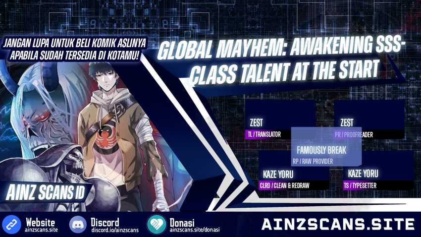 Global Mayhem: Awakening SSS-Class Talent at the Start! Chapter 39 - halaman 1