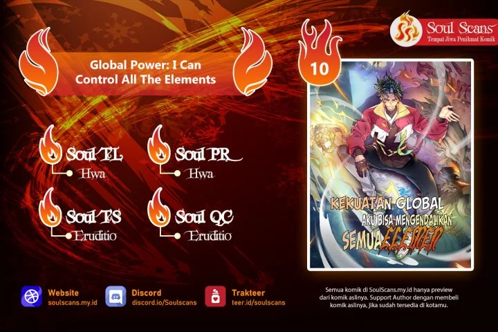 Global Power: I Can Control All The Elements Chapter 10 - halaman 1