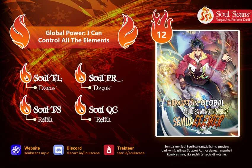 Global Power: I Can Control All The Elements Chapter 12 - halaman 1