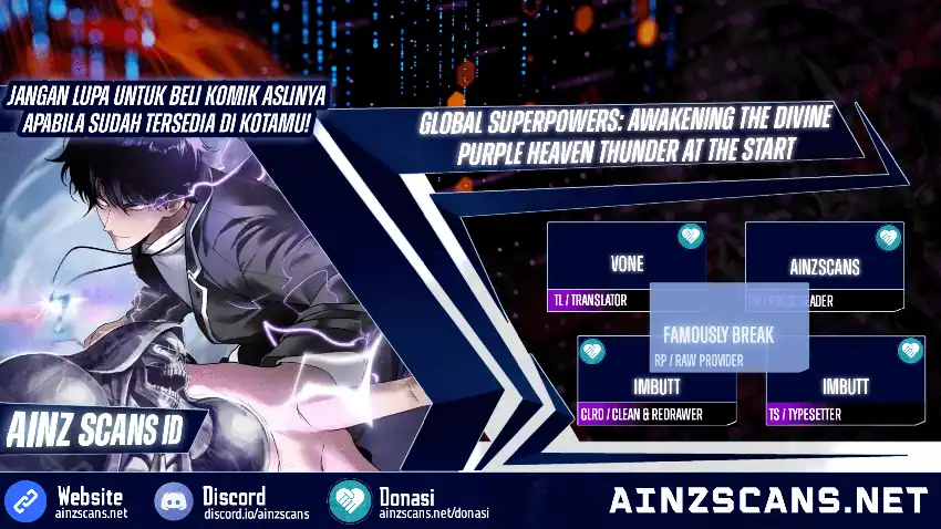 Global Superpowers: Awakening the Zixiao Divine Thunder at the Beginning Chapter 22 - halaman 1