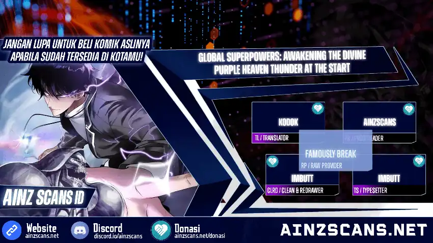Global Superpowers: Awakening the Zixiao Divine Thunder at the Beginning Chapter 32 - halaman 1