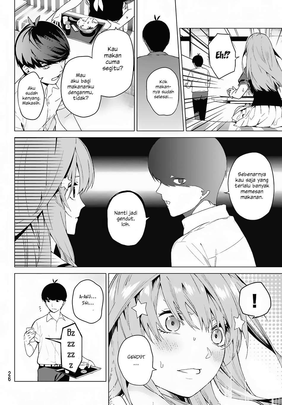 Go-toubun no Hanayome Chapter 1 - halaman 13